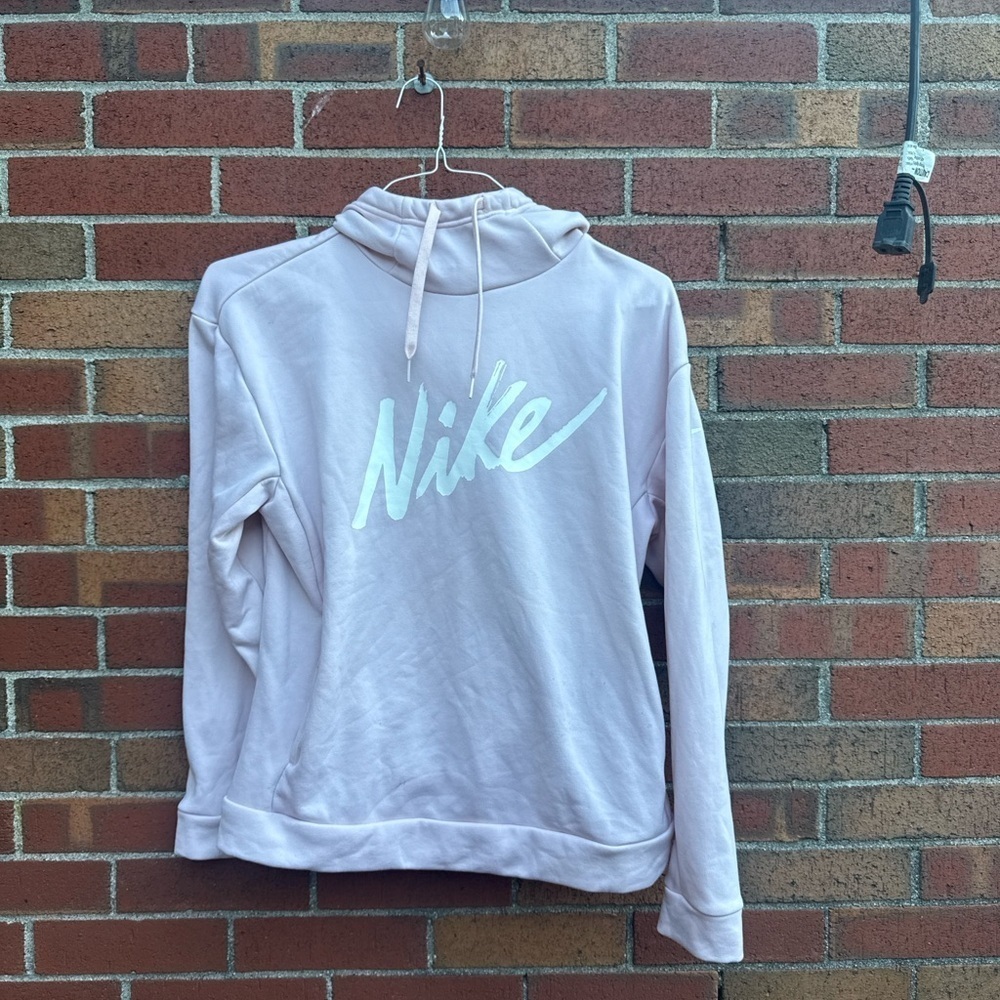 Nike Light Pink Pullover Hoodie